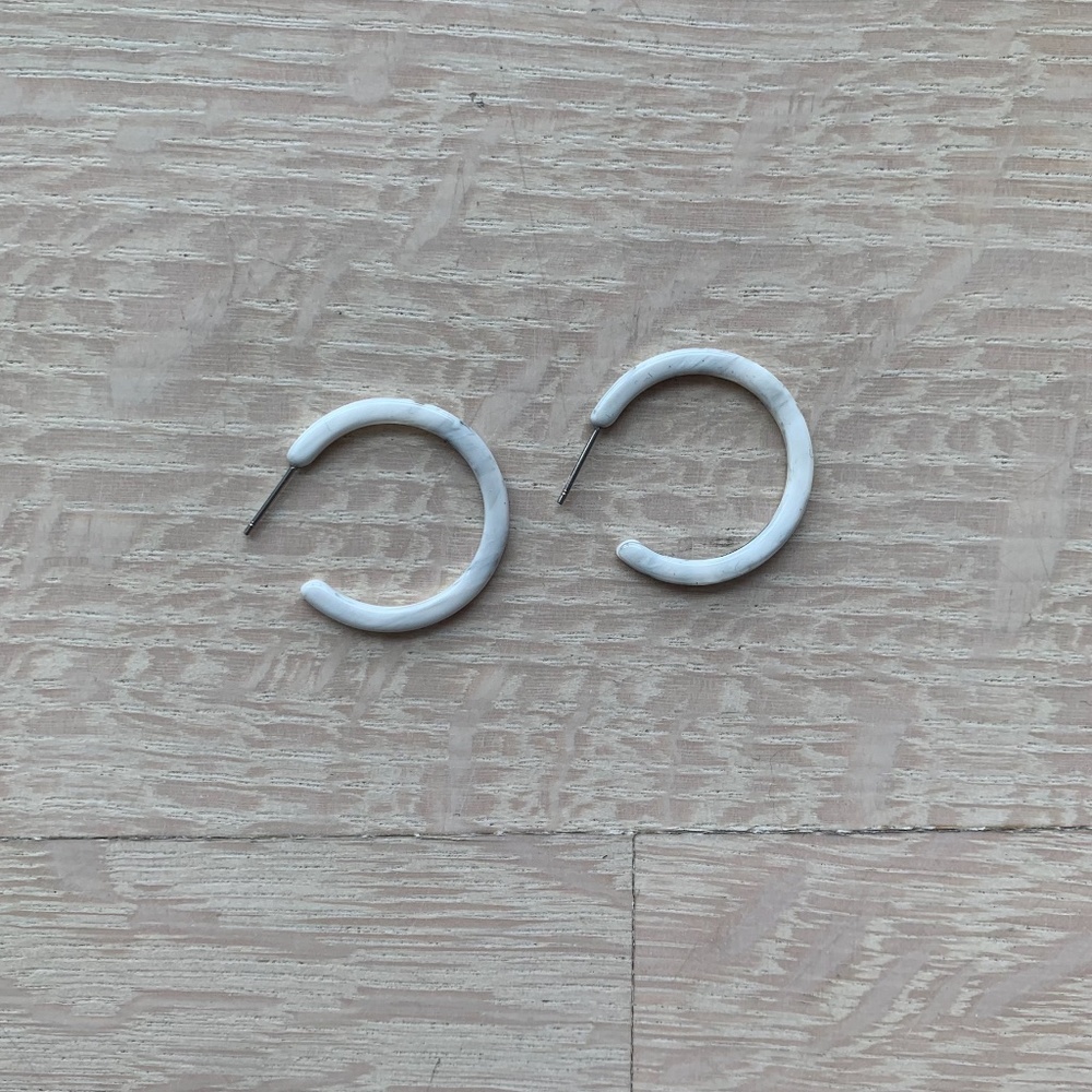 Machete Jewelry Mini Hoops in Luna